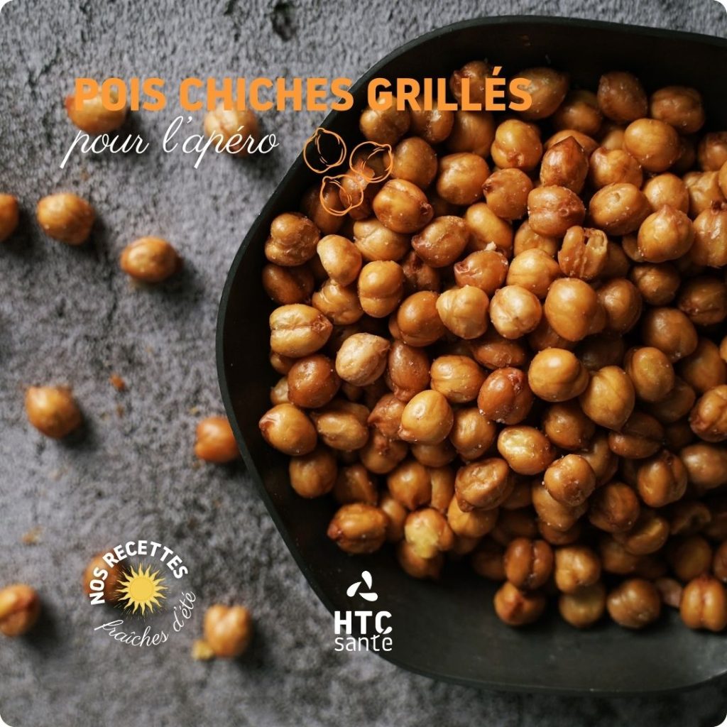 Pois chiches grillées