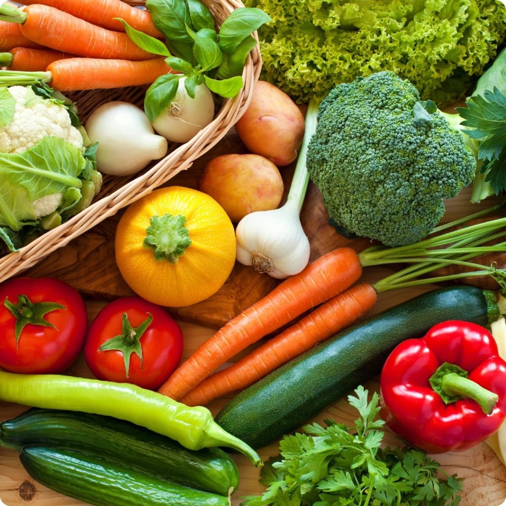 fruits et légumes frais