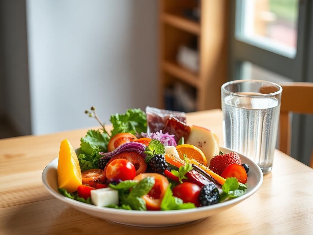 Assiette équilibrée pour retrouver vitalité et énergie